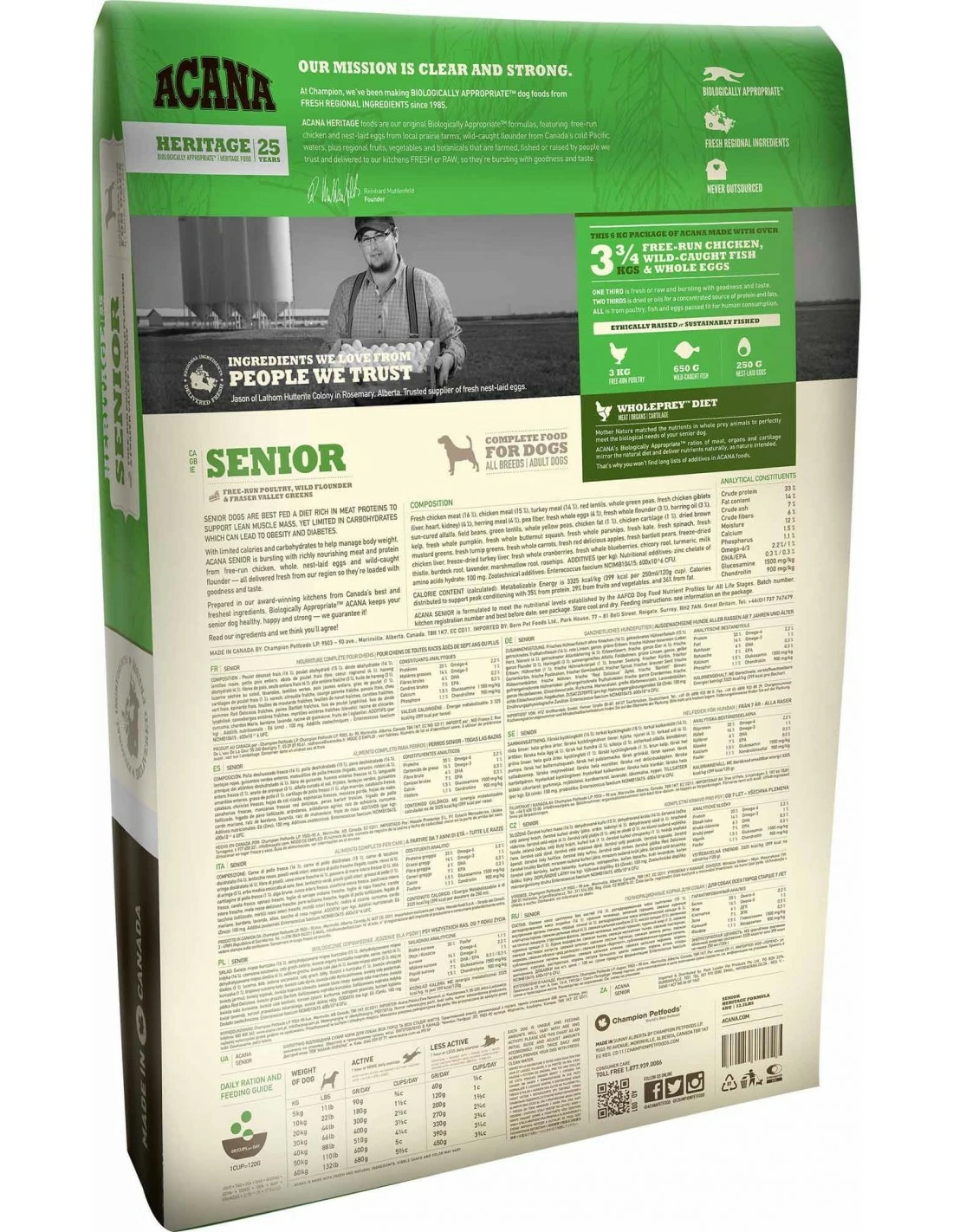 Acana Dog - Heritage - Senior - 11,4 Kg - immagine 2