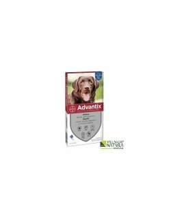 Bayer Advantix Spot-on Per Cani Da 25 A 40 Kg - CONFEZIONE DA 6 Pipette X 4,0 Ml