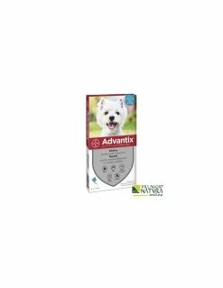 Bayer Advantix Spot-on Per Cani Da 4 A 10 Kg - CONFEZIONE DA 6 Pipette X 1,0 Ml