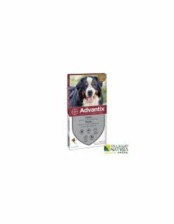 Bayer Advantix Spot-on Per Cani Da 40 A 60 Kg - 4 Pipette X 6,0 Ml