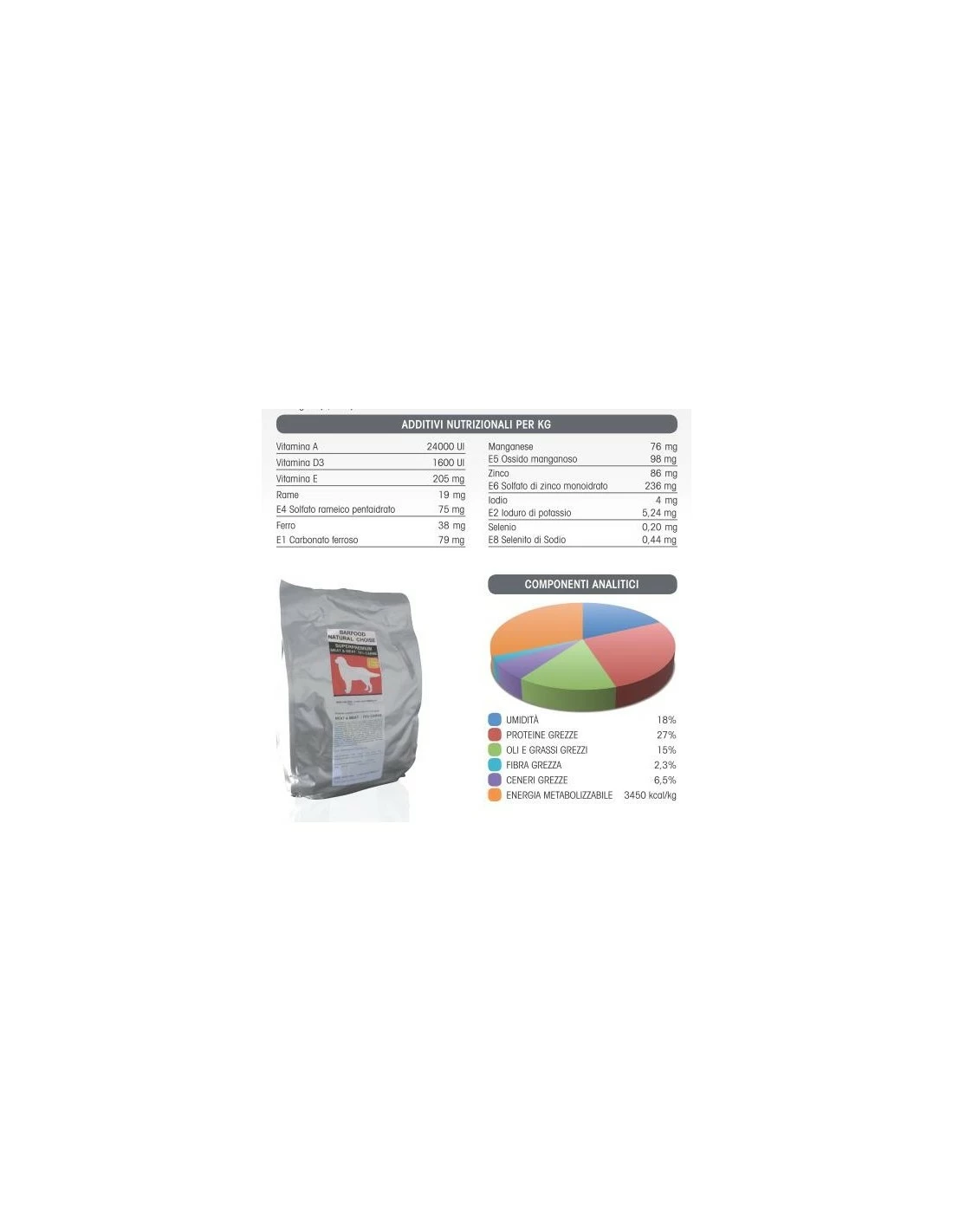 Barfood Meat & Meat 70% Carne Premietti Kg.5 Semi Umidi Professionali - immagine 2