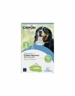 Camon - Collare Barriera All'Olio Di Neem - Per Cani Sopra I 25 Kg