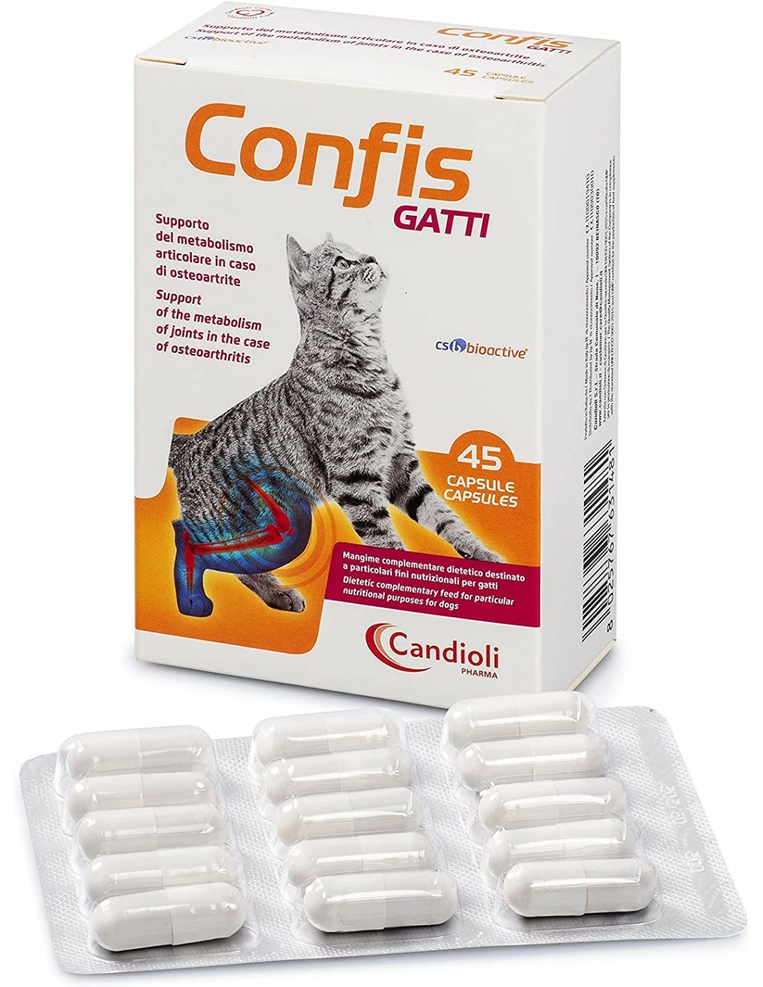 Candioli - Confis Gatti - 45 Capsule