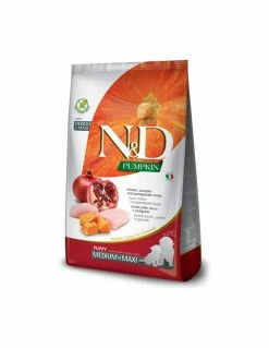 Farmina N&D Farmina Dog - N&D Grain Free Pumpkin - ZUCCA, Pollo & Melograno - PUPPY Medium & Maxi - 12 Kg Scad 07 / 2023
