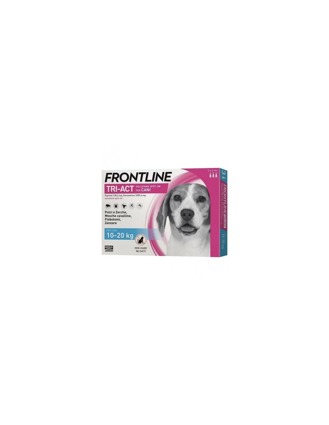 Frontline Tri-act Cani 10-20 Kg 3 Pipette