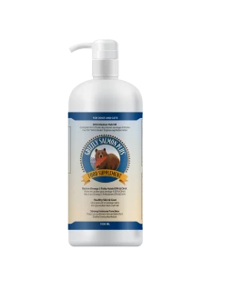 Grizzly Salmon Plus - Olio Di Pesce Selvatico Dell'Alaska Per Cani - Flacone Da 1 Lt