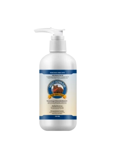 Grizzly Salmon Plus - Olio Di Pesce Selvatico Dell'Alaska Per Cani - Flacone Da 250 Ml