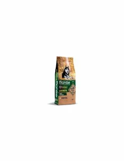 Monge Cane - Bwild - Adult Grain Free - All Breeds - Salmone Piselli - 12 Kg