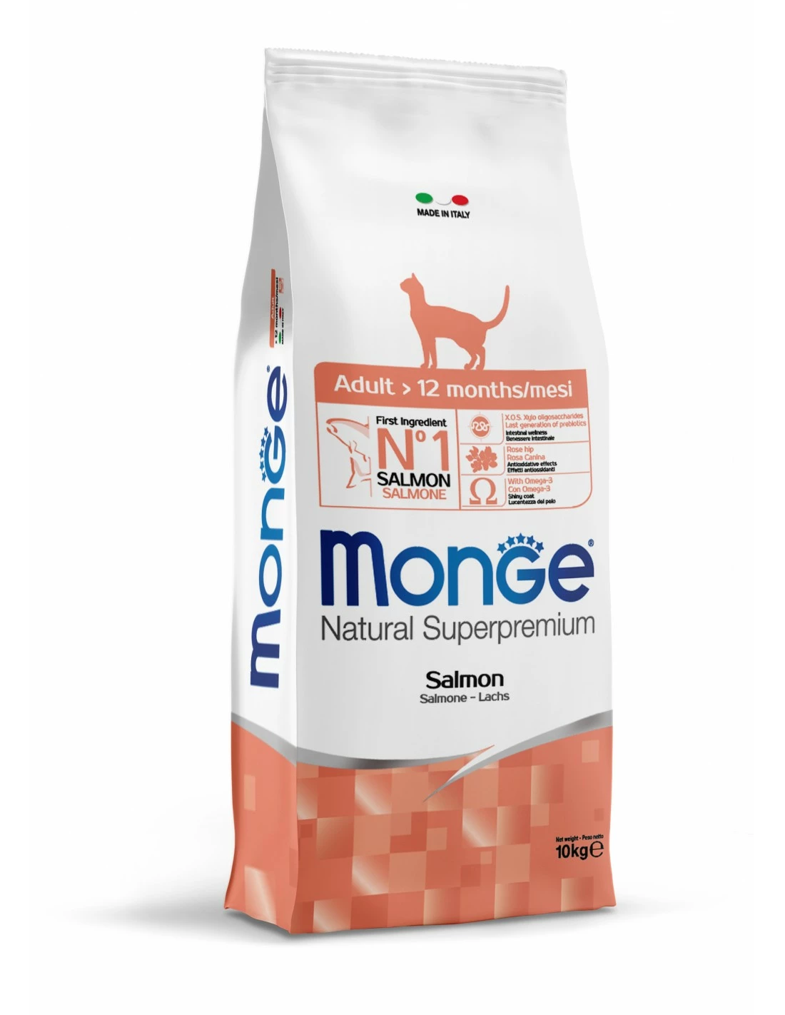 Monge Gatto - Natural Superpremium - Adult Al Salmone - 10 Kg