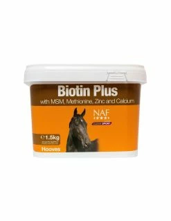 Naf - Biotin Plus Integratore Per Cavalli Con Biotina Per Zoccoli Sani 1,5 Kg