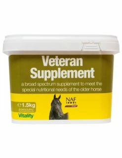 NAF Veteran Supplement 1.5 Kg - Integratore Per Cavalli Anziani