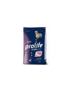 Prolife STERILISED Sensitive Adult Maiale Riso - Medium Large - 2,5 Kg