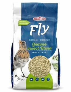Raggio Di Sole - Fly Gemme Insect Blend Per Uccelli Insettivori 2 Kg