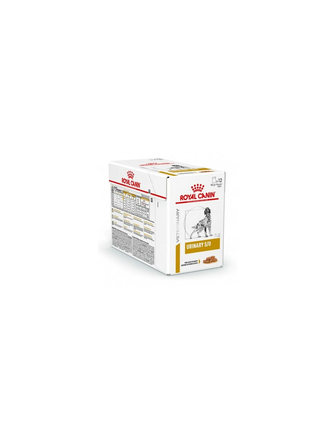 Royal Canin CANE - Veterinary Diet - Urinary S/O - Cibo Umido Buste - 12 X 100 Gr