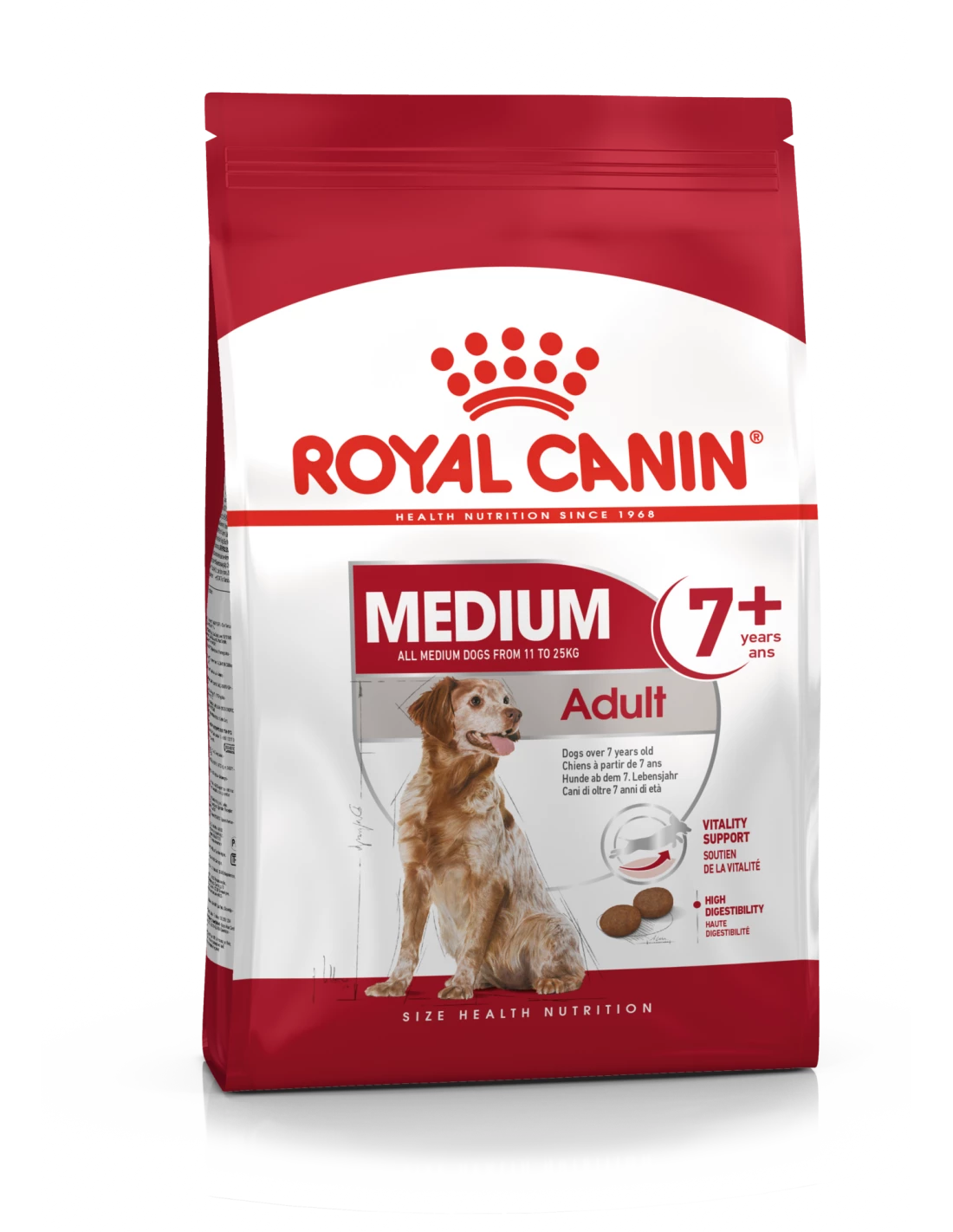 Royal Canin - Medium Adult 7+ Per Cani Maturi - 4 Kg