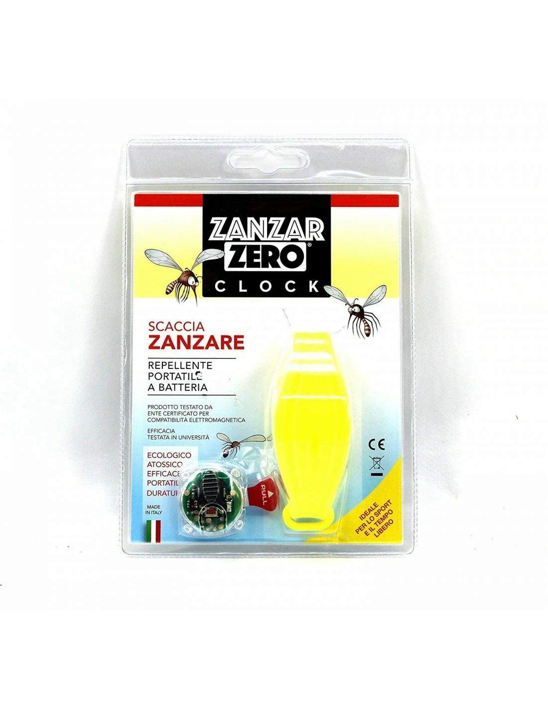 Ueber - ZanzarZero Clock - Scaccia Zanzare Repellente Portatile A Batteria - immagine 2