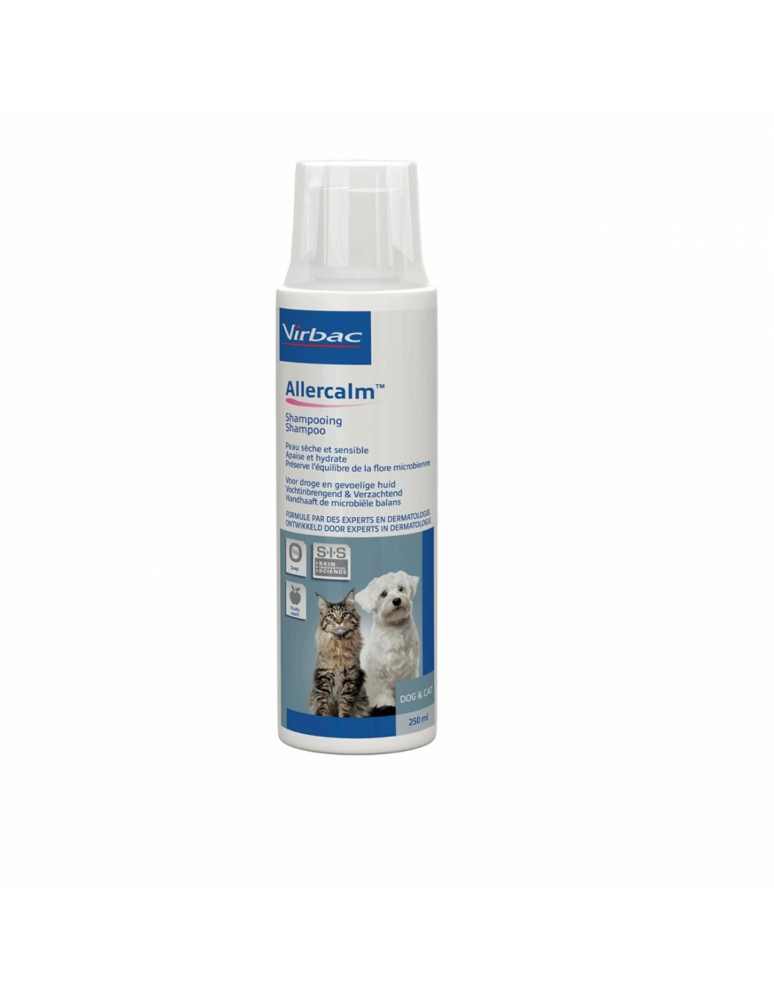 Virbac - Allercalm Shampoo Per Cani E Gatti 250 Ml